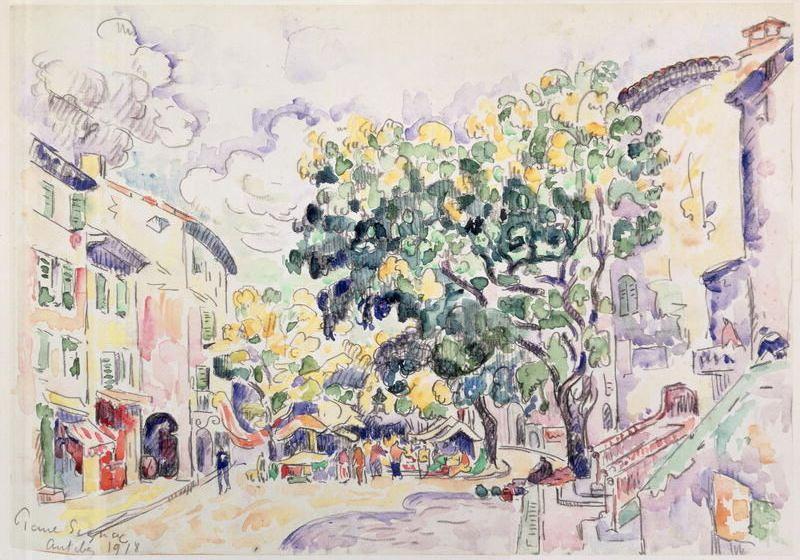 Paul Signac Antibes oil painting picture